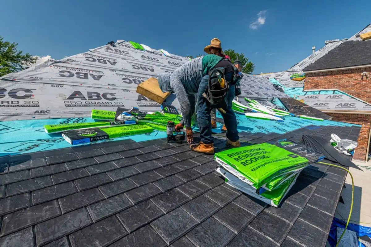 roofing project in Auburn, AL — 1